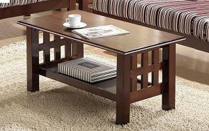 Wood kitchen table - a fine option for placing in your dining space